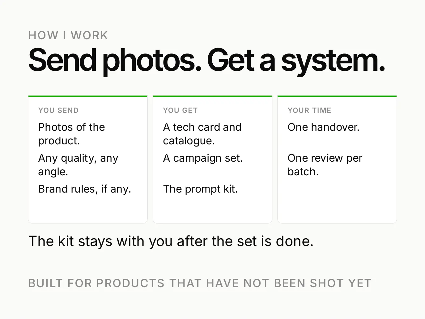 AI Product Image System presentation — slide 37 of 39
