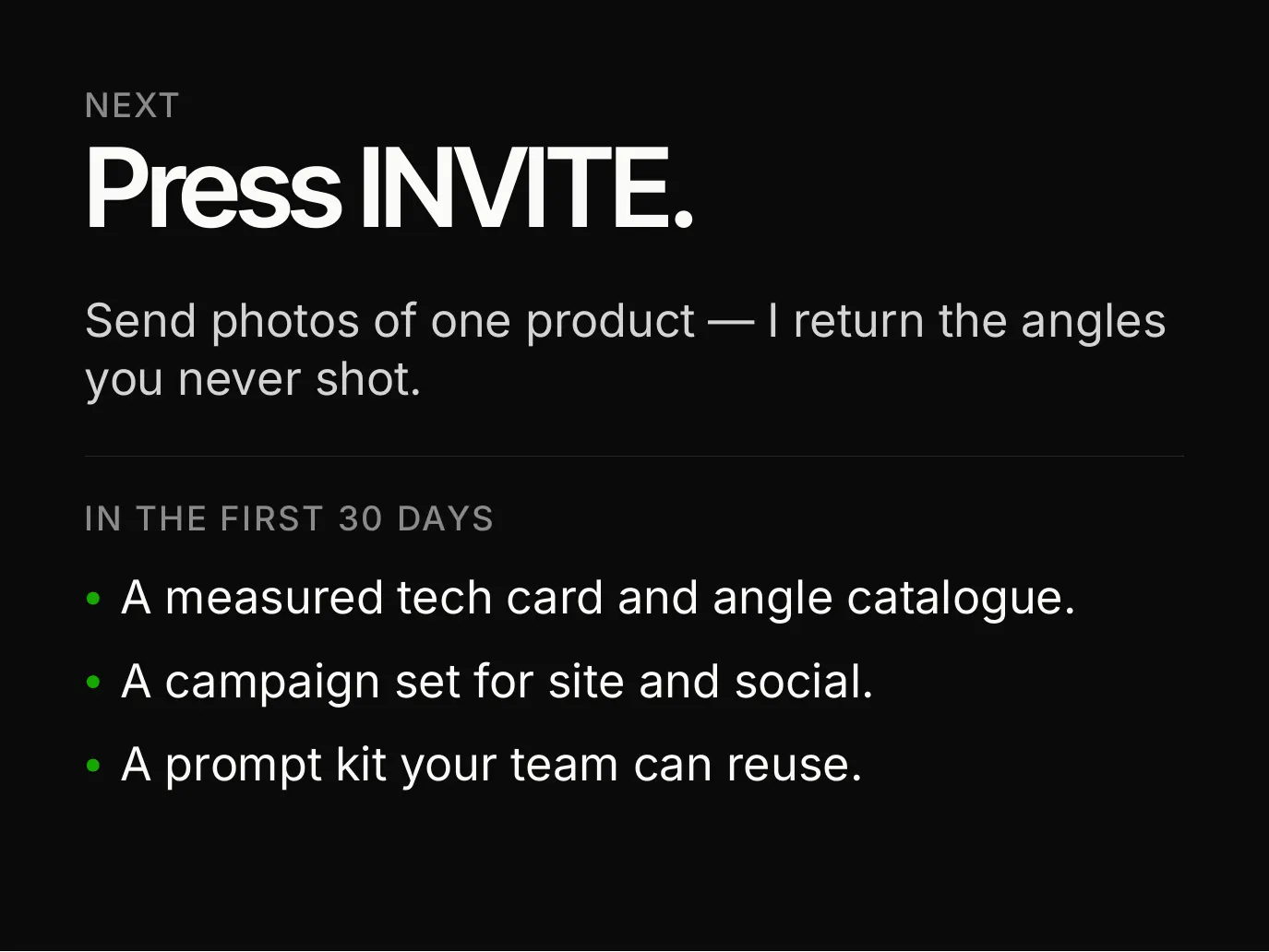 AI Product Image System presentation — slide 39 of 39