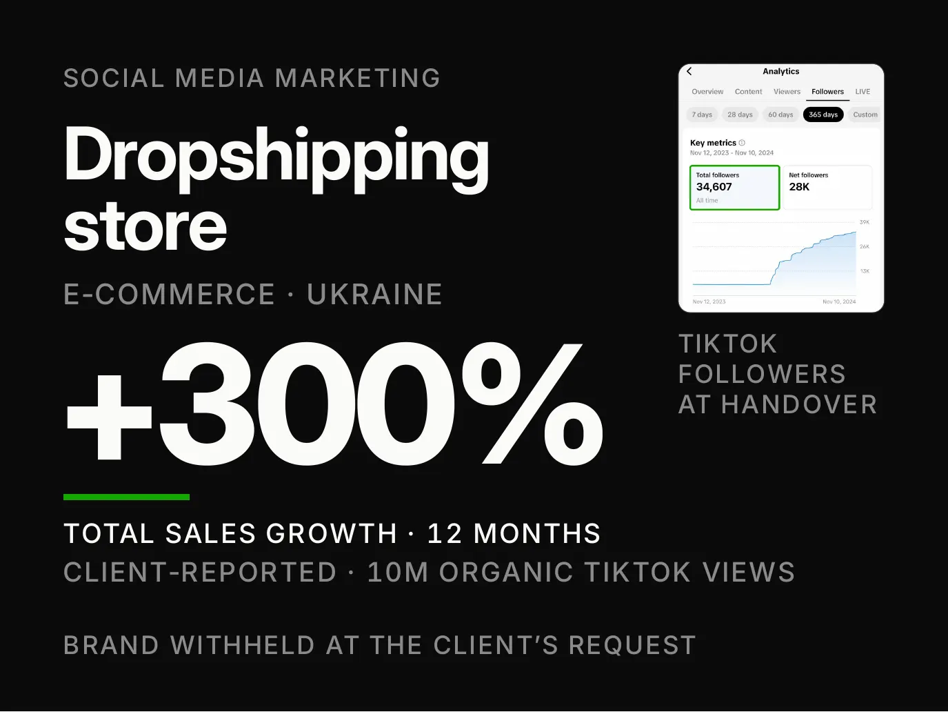 Dropshipping Store presentation — slide 1 of 16