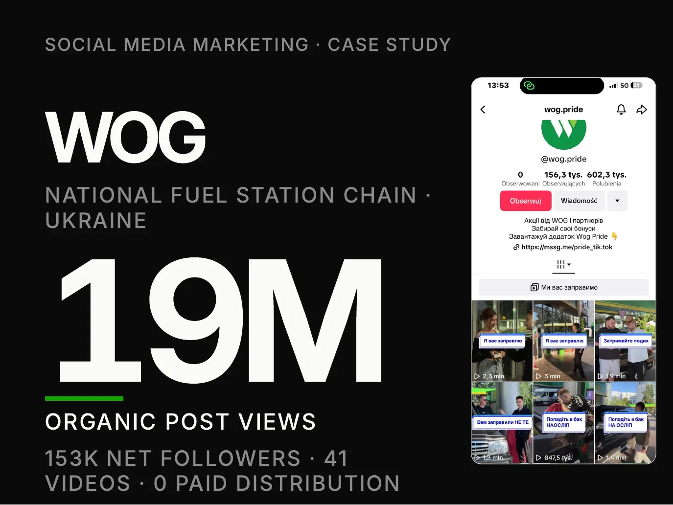WOG presentation — slide 1 of 13